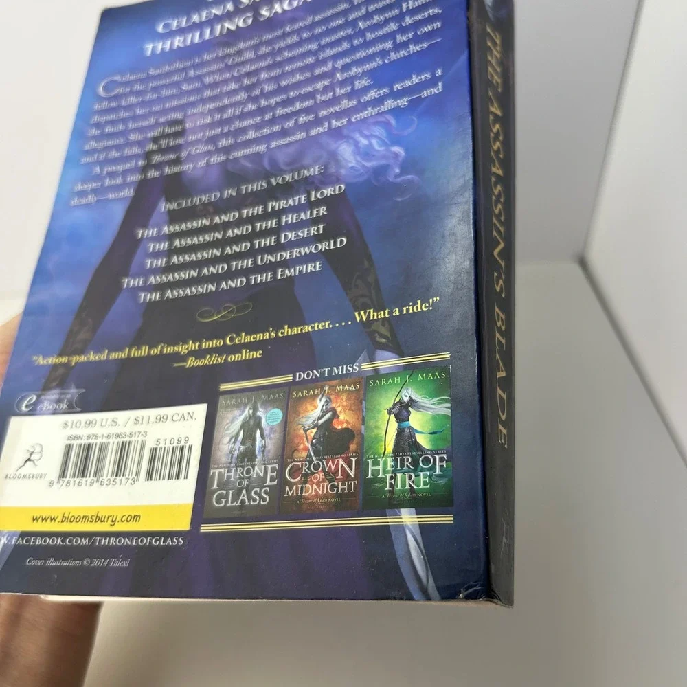 The Assassin's Blade 1st Print Paperback by Sarah J. Maas Throne of Glass